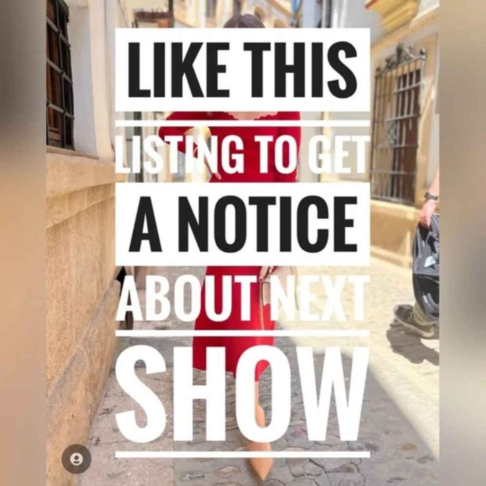 📣 📣 📣 LIVE SHOW NOTIFICATION 📣 📣 📣